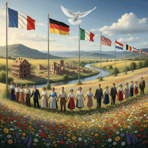 Bild für Frieden in Europa - generiert mit Perplexity